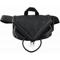 Black/Silver Pre-Owned Bottega Veneta Belt Bag Waist 659419 Leather Black Silver Hardware Body 2Way Handbag (Like New)
