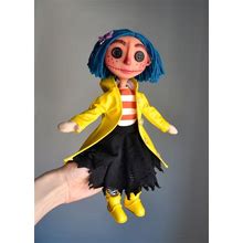 Coraline Doll - Handmade Doll Of Coraline (2009) - Mini Me
