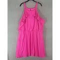 Maurices Womens Dress Plus Size 3 Pink Long Sleeveless