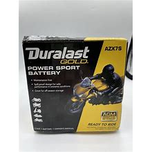 Duralast Gold Power Sport Battery AZX7S AGM Technology New In Box