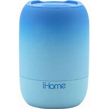Ihome Ibt400 PLAYFADE Water-Resistant Wireless Speaker (Blue)
