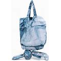 Natasha Zinko - Bunny Denim-Print Tote Bag - Unisex - Polyamide - One Size - Blue