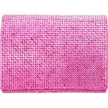 Nina Women's Crystal Crossbody Handbag - Ultra Pink