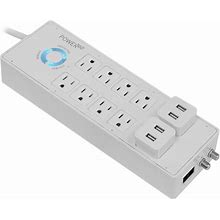 Panamax P360-8, 8-Outlet Floor Surge Protector/Charging Station