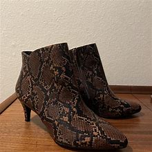 Alfani Women's Ankle Boots - Brown - US 10.5