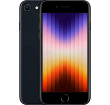 Apple 2022 iPhone SE (64 GB, Midnight) [Locked] + Carrier Subscription