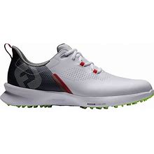 Footjoy Men's 2022 Fuel Golf Shoes(Previous Season Style), Size 8, White/Navy/Lime