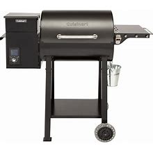 465-Sq. In. Wood Pellet Grill And Smoker_, Grey, Outdoor Grills, By Cuisinart