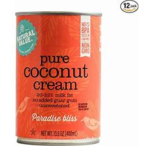 Natural Value Pure Coconut Cream, 13.5 Ounce, (Pack Of 12)