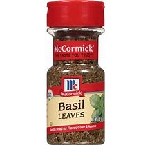 Mccormick Basil Leaves, 0.62 Oz Mixed Spices & Seasonings