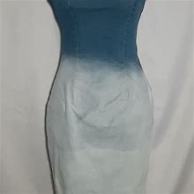 Chicme Dresses | Chicme Denim Dress, Large, Blue | Color: Blue | Size: L