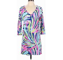 Lilly Pulitzer Casual Dress: Blue Dresses - Women's Size X-Small