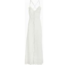Giambattista Valli - Corded-Lace Sleeveless Maxi Dress - Women - Polyester - 40 - White
