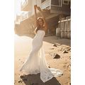White Floral Embroidered Lace-Up Maxi Dress | Womens | 2 (Available In 0, 8, 6, 4, 10) | 100% Polyester | Lulus Weddings | Bridal Dresses