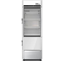 Premium Levella 12.5-Cu Ft 1-Door Merchandiser Commercial Refrigerator (Silver) | PRFIM1256DX