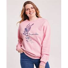 Blair Women's Graphic Sweatshirt - Pink - 2XL - Womens