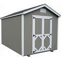 Classic Gable 8 ft. X 8 ft. Wood Storage Building Precut Kit With Floor