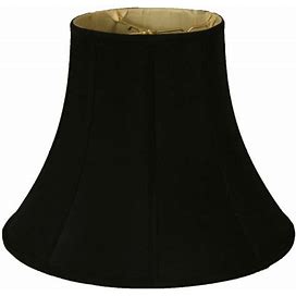 Royal Designs True Bell Lamp Shade, Black, 4", Lamp Shades, By Royal Designs, Inc.