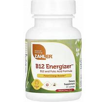 Zahler, B12 Energizer, Natural Cherry, 10 Lozenges, ZAH-08280