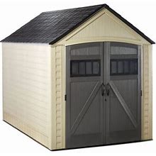 Rubbermaid 7' X 10.5' Roughneck Storage Shed