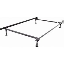 Mantua Heavy-Duty Insta-Lock Adjustable Bed Frame With 4 Glides