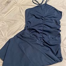 Blue Midi Dress - Women | Color: Blue | Size: M