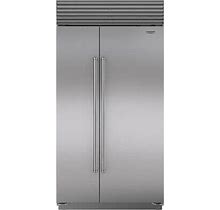 Sub-Zero 42" 24.5 Cu.Ft Built-In Side-By-Side Smart Ss Refrigerator