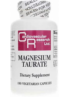 Cardiovascular Research, Magnesium Taurate 180 Capsules