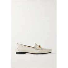 Gucci Horsebit 1953 Leather Loafers - Women - Ivory Flat Shoes - IT38