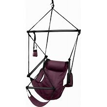 Hammaka Hanging Hammock Air Chair, Aluminum Dowels, Burgundy