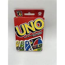 Uno Card Game Now With Customizable Wild Cards Mattel Games Sealed