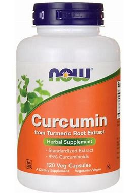 NOW Foods Turmeric Curcumin Vitamin | 665 Mg | 120 Veg Caps