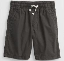 Gap Factory Boys' Pull-On Shorts Soft Black Size L