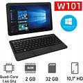 New 10.1 Inch Windows 10 Tablet With Keyboard 2GB RAM 32GB ROM Z8350 CPU Tablets PC Dual Cameras