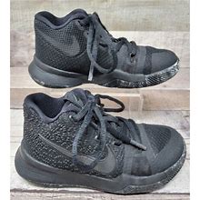 Nike Kyrie 3 Basketball Shoes Athletic Shoes Black Mid Top Size 10.5C