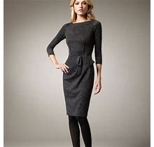 David Meister Dresses | David Meister Gray Leopard Print Dress 10 | Color: Black/Gray | Size: 10