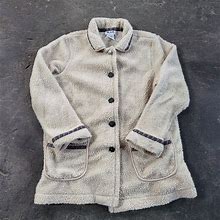 Blair Jacket Women's Size Large Beige Coat Fleece Casual Outdoor