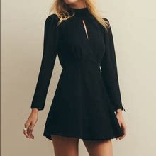 Reformation Dresses | New Ottessa Dress Reformation, Black | Color: Black | Size: M