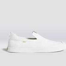 Cariuma IBI SLIP-ON White Knit Sneaker Women White Size:6