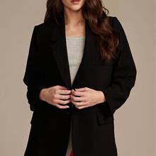 Lucky Brand Oversize Blazer - Women's Clothing Jackets Coats Blazers In Black, Size M - Shop Spring Styles