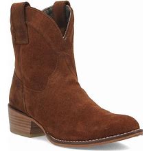 Dingo Tumbleweed Women's Suede Ankle Boots, Size: 8.5, Med Brown