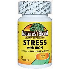 Stress Formula With Iron 60 Tabs By Nature's Blend