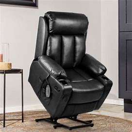 Power Lift Chair Massage Recliner Heat Vibration Sofa Elderly For