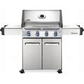 Napoleon P500PSS-3 Prestige Propane Gas Grill, 500 Sq. In, Stainless Steel