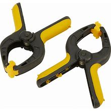 Olympia Tools 1in. Plastic Spring Clamps - 2-Pk., Model 884140115