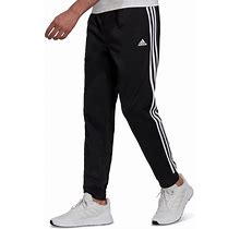 Adidas Men's Tricot Jogger Pants - Black/White - Size L