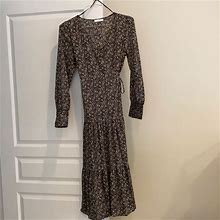 Calista Dresses | Paisley Wrap Dress | Color: Black | Size: M