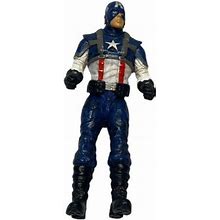 Hasbro Toys | Marvel Captain America 4" Action Figure Avengers Hasbro | Color: Blue | Size: One Size