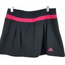 Adidas Shorts | Black And Pink Adidas Workout Skort! Climacool Technology, Size Small | Color: Black/Pink | Size: S