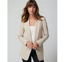Women's Relaxed Blazer In Tan Size 12 | White House Black Market